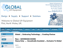 Tablet Screenshot of global-lift.com